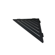 Tablette D Angle Triangulaire TI SHELF Line LM1 Aluminium NOIR MAT 9011 APRODIS